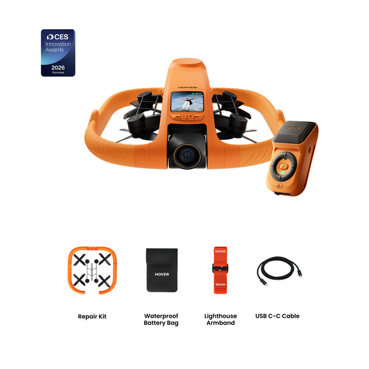 HOVERAir AQUA: First Waterproof Self-Flying Camera